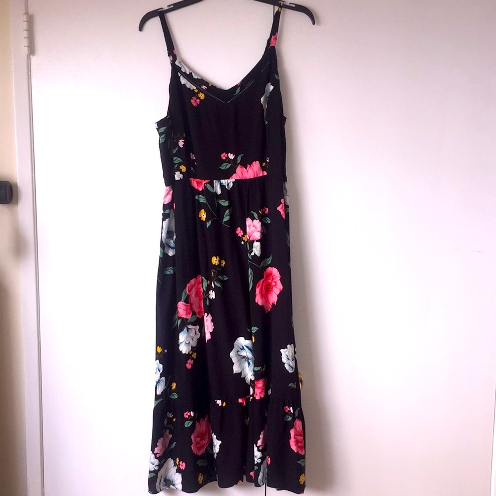 Foley Flower 🌸 Print Dress SZ L